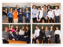 Выпускной альбом для 4 9 11 класса Белый Москва Санкт-Петербург заказать выпускной альбом